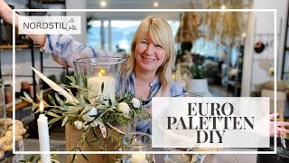 Euro Paletten DIY  Nordstil Imke Riedebusch [upl. by Joletta]