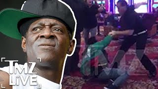 Flavor Flav Gets A Vegas Beatdown  TMZ Live [upl. by Soisatsana]