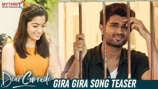 Gira Gira Song Teaser  Dear Comrade Movie Songs  Vijay Deverakonda  Rashmika Mandanna  Bharat [upl. by Ennyrb]