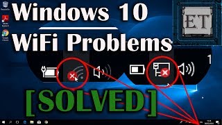 How To Fix WiFi Connection Problems in Windows 10 8 7 Red X on WiFi 8 Fixes [upl. by Iruam]