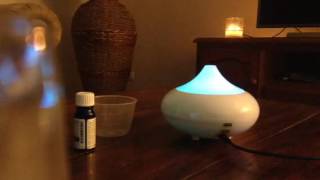 Ultrasonic Aroma Diffuser Instructions [upl. by Ahselak]