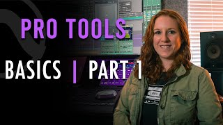 Pro Tools Basics Part 1  Creating a Session amp Toolbar Overview [upl. by Elacsap]