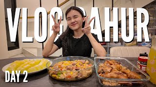 SAHUR DAY 2 WIM LIMSTEM WIM DOMT JUDGM  VLOG SAHUR RAMADHAN DAY 2 [upl. by Flita584]