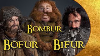 Bifur Bofur amp Bombur  Tolkien Explained  Dwarves of Erebor [upl. by Doreen729]