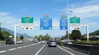 France A43  N201 Chambéry [upl. by Imoen792]