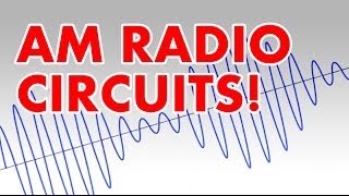 Amplitude Modulation tutorial and AM radio transmitter circuit [upl. by Mullac]