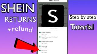 HOW TO RETURN SHEIN ITEMS EASY STEP BY STEP Tutorial [upl. by Chil]