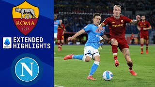 Roma vs Napoli Extended Highlights  Serie A  CBS Sports Golazo [upl. by Elimaj]