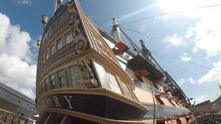 HMS Victory  Walkthrough Tour April 2017  4k [upl. by Horlacher126]