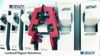 Brady Lockout  Tagout Devices Applications [upl. by Donaugh]