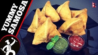 SAMOSA recipe  Everything explained  How to make Perfect SAMOSA with easy steps🍴 70 [upl. by Aneeres885]