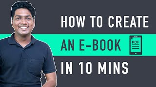 How To Create An Ebook for Free [upl. by Regdor115]