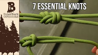 7 Essential Knots You Need To Know [upl. by Eilojne]