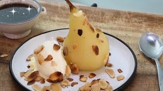 How To Make Poire Belle Helene  Classic French Dessert [upl. by Mata]