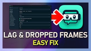 StreamLabs OBS  How to Fix Dropped Frames and Reduce Lag Stream amp Record [upl. by Ynnohj509]