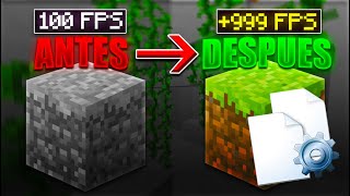 🚀COMO AUMENTAR tus FPS en MINECRAFT 189⭐ NUEVO MÉTODO 2021  larot29🌎 [upl. by Delwin496]