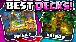 BEST DECKS for Arena 79 in Clash Royale 2021 [upl. by Ynoffit]