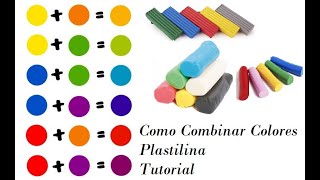 Como combinar colores con plastilina [upl. by Gilliette]