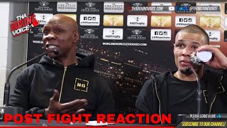 GROVES VS EUBANK JR IMMEDIATE REACTION EUBANKS POST FIGHT PRESS CONFERENCE [upl. by Aifas]