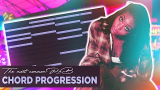 The Most COMMON Chord Progression in RampB How To Make a RampB Chord In Fl Studio 2022 [upl. by Gennifer]