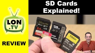 SD Cards Explained What do all of those symbols mean  How to choose the right one for you [upl. by Aihtela]