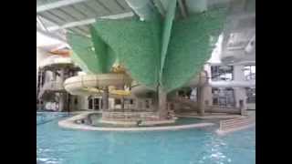 Westerville Community Center Indoor Pool Lazy River and Slides [upl. by Naquin]