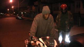 mazaradi fox show off his g unit bike [upl. by Lagas]