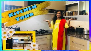 Modular Kitchen Tour  Spurthi Vlogs [upl. by Nit52]