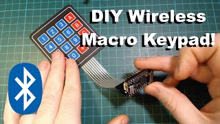 Bluetooth HID using just an ESP32 inc Bluetooth macro keypad [upl. by Enelyahs605]