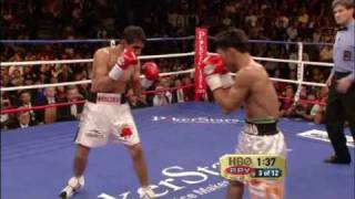 Pacquiao vs Morales III Round 3 [upl. by Taveda]