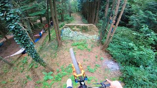 RIDING THESE MONSTER MTB DIRT JUMPS TRAILS JAM DAY [upl. by Tena]