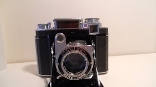 Zeiss Ikon  Super Ikonta BX 53316  Carl Zeiss Jena Tessar 80mm 28 T [upl. by Joella]