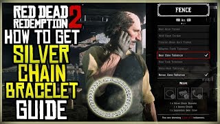 HOW TO GET THE SILVER CHAIN BRACELET FOR THE BEAR CLAW TALISMAN  RED DEAD REDEMPTION 2 [upl. by Asenaj786]