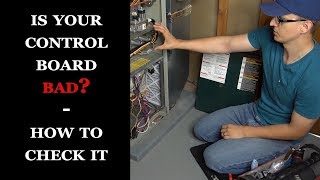 FurnaceAC How to Troubleshoot The Control Board [upl. by Anazus]