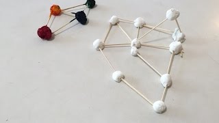 How To Make A Molecule Model  Science For Kids [upl. by Ykcir392]