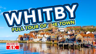 WHITBY TOUR  Full tour of Whitby from Captain Cook statue to Whitby Abbey [upl. by Ahseyt]