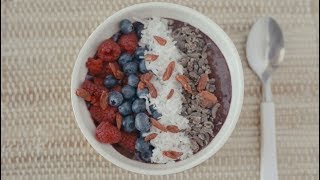 Receta Acai Bowl [upl. by Oiramrej]