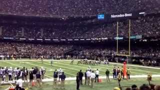 Best seats in the Superdome [upl. by Carder]