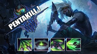 Akali MONTAGE  PENTAKILLS [upl. by Magnuson]