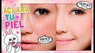 BLANQUEA tu rostro en SOLO 15 minutos con leche ☆ La MEJOR mascarilla l Fabbi Lee [upl. by Horter]