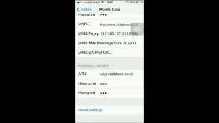 How to change or reset the APN settings on your iPhone [upl. by Schulz]