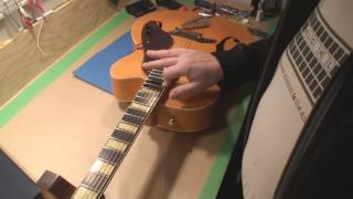 Archtop Guitar Setup [upl. by Ziana]