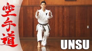 Unsu  KARATE KATA [upl. by Ellissa]