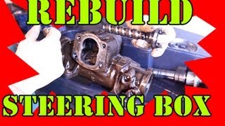 Rebuild your Steering Gear Box [upl. by Enelime121]