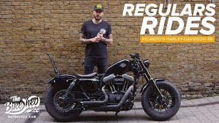 Regulars Rides Ricardos HarleyDavidson Sportster FortyEight [upl. by Gabriell]