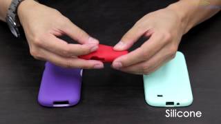 Rubberized Hard Case vs Silicone vs TPU [upl. by Bolme]