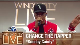 Chance The Rapper performs quotSunday Candyquot on Windy City LIVE [upl. by Nnednarb]