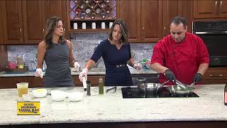 Viva Napoli chef shows viewers how to make Chicken Scallopini [upl. by Laureen]