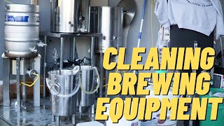 BREWERY CLEANING GUIDECounterflow Chiller Kettle Mash Tun Fermenter [upl. by Chandal]