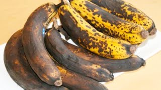 ¡No Tires las Bananas Demasiado Maduras Receta Fácil Deliciosa y Saludable [upl. by Bianchi]